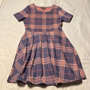 Kidpik Girls Size 10 Plaid Dress, NWT